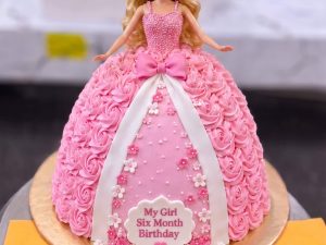 Pink Barbie Doll Cake in Lahore — delivered in Lahore, Lahore