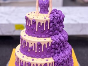 Purple Drip Doll Cake in Lahore — delivered in Lahore, Lahore